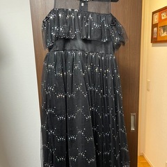 キッズ　ドレス　ブラック　150cm　の画像