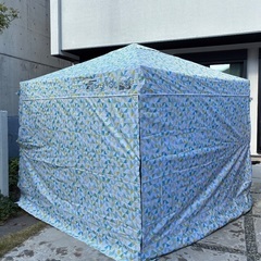 【格安！】フィールドア　ワンタッチタープ2.5m サイドシート2枚付き！の画像