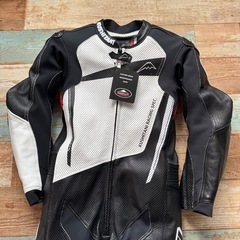 クシタニ ソードスーツ LサイズK0079 レーシングスーツ 革ツナギ レザーの画像