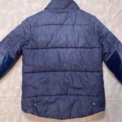 男性S《RINAJOUR》（サーモライト/中綿入り）デニムブルゾンの画像