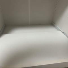 キッチンカウンター(コンセント付き・炊飯器置き・コロコロで移動◎)の画像