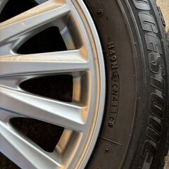 【80系ノア・VOXY】純正ホイール4本（スタッドレスタイヤ195/65/15セット）の画像