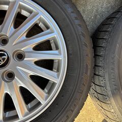 【80系ノア・VOXY】純正ホイール4本（スタッドレスタイヤ195/65/15セット）の画像