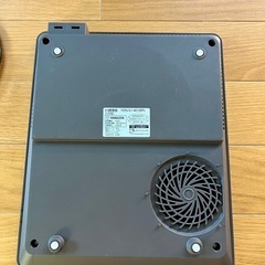 YAMAZEN 卓上IH調理器 YEN-S140(BR) 1400Wの画像