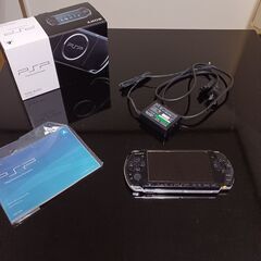 PSP-3000PB　プレイステーションポータブル　バッテリー欠品の画像