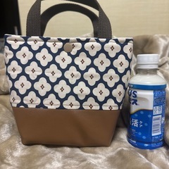 ハンドメイド　ミニトートバッグの画像