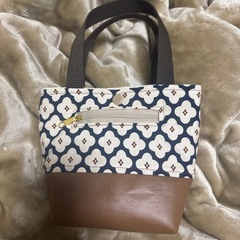 ハンドメイド　ミニトートバッグの画像
