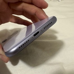iPhone11 64GB パープル　SIMフリー　スマホ本体の画像