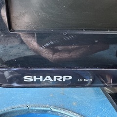 中古美品SHARP 液晶テレビ LC-19K3 AQUOS の画像