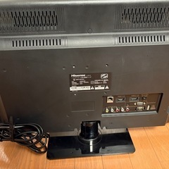 ハイセンス 24V型 液晶 テレビ HS24K300 ハイビジョン 2014製の画像