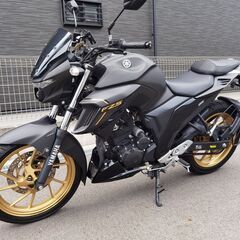ヤマハ　FZS25　250cc　2022年式　ABS　1万KM　減算歴なし　綺麗　愛知発　発送、直接引取可能　書類完備　詳細写真、始動動画ありの画像