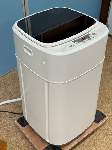 山善 全自動洗濯機 3.8kg 2022年製　YWMB-38(W)