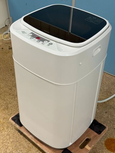 山善 全自動洗濯機 3.8kg 2022年製　YWMB-38(W)