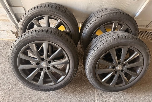 値下げ！！Tourador スタッドレスホイールセット225/50R17 20年24週