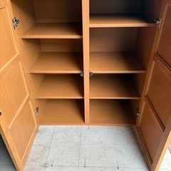 収納棚　木製　キャビネット　サイドボード　の画像