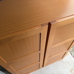 収納棚　木製　キャビネット　サイドボード　の画像