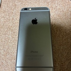iPhone 6 128GB スペースグレイ ドコモ　液晶焼けありの画像