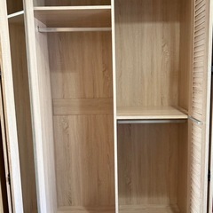 大容量洋服収納棚・12/7限定0円‼️ の画像