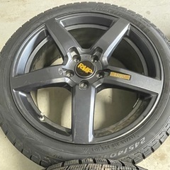 RMP、18インチ、スタッドレス付美品の画像