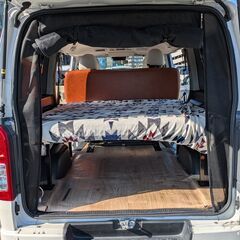 ハイエース　スーパーGL　後部ドア　防虫ネット　網戸の画像