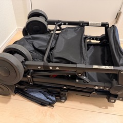 A型 ベビーカー コンパクト リクライニングの画像