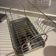 お皿の水切りの画像