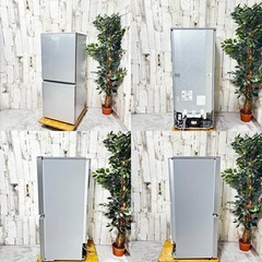 【2021年製】 AQUA アクア AQR-13K(S) 冷凍冷蔵庫 126Lの画像