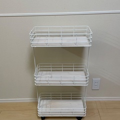 キッチンワゴン、取りに来てくれる方限定の画像