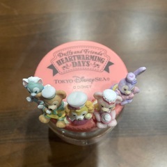 ダッフィー　ガラスケース　の画像