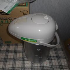 新品　象印　魔法瓶　押すだけポット２．２Ｌ　ブラウンベージュの画像