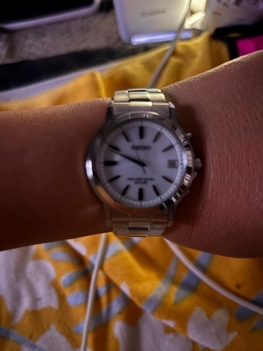 取引中！値下げ！SEIKO   電波ソーラー時計