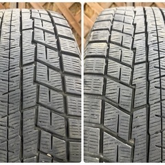 ワ）YOKOHAMA iceGUARD6 IG60 ヨコハマ アイスガード アイジーロクマル 215/65R16 98Q スタッドレスタイヤ バリ山 4本セットの画像