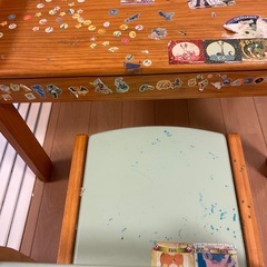 キッズテーブルの画像