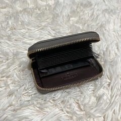 GISELLE グレー コンパクト ミニ財布の画像