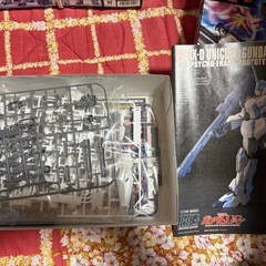 ガンプラ　HGユニコーンガンダム(ユニコーンモード)の画像