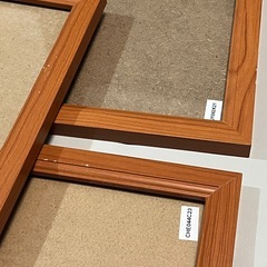 スタジオアリス　額縁　フレーム　四つ切り　3個セットの画像