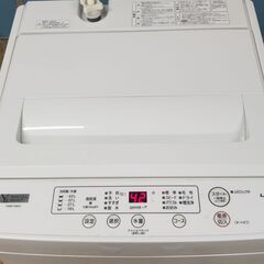 YAMADA 全自動電気洗濯機 4.5kg 2020年製 YWM-T45H1の画像