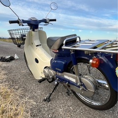 カブ　50 程度上　プレス　2007年式　タイヤ新品　石川　金沢　富山　新潟の画像