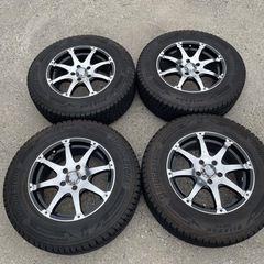スタッドレス　BRIDGESTONE　BLIZZAK DM-V3 mkw 215/70r16  デリカ の画像