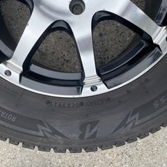 スタッドレス　BRIDGESTONE　BLIZZAK DM-V3 mkw 215/70r16  デリカ の画像