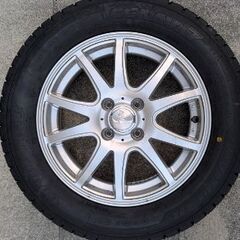 GOODYEAR 185/65R15 スタッドレスタイヤ ホイールセットの画像