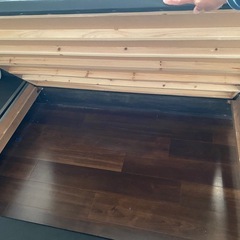 【引渡し予定きまりました】ベットフレーム　ダブル　の画像