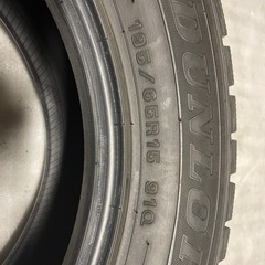 スタッドレスタイヤ　195/65R15 4本sセットの画像