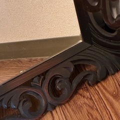 非対面　アンティークミラーの画像