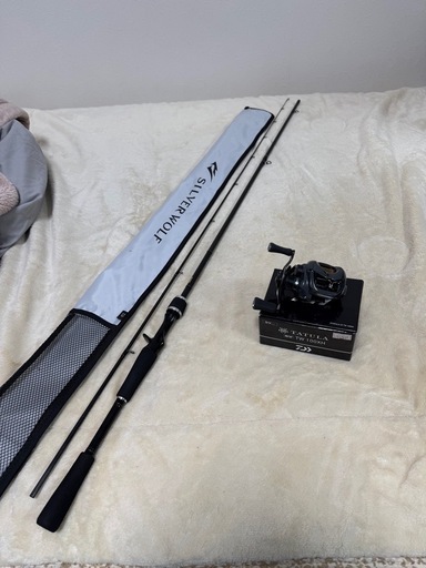 ダイワ　シルバーウルフ　25タトゥーラSVTW 釣竿　リール