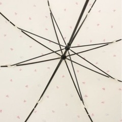 美品 cocoonist ハート柄長傘 晴雨兼用 日傘 コクーニスト 長傘 雨傘の画像