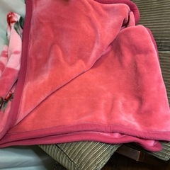 アクリル毛布 薔薇 花柄　の画像
