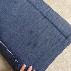 長座布団　デニムの画像