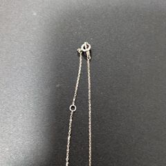 【canal 4℃】※超美品※オープンハート ダイヤモンド ネックレス シルバーの画像