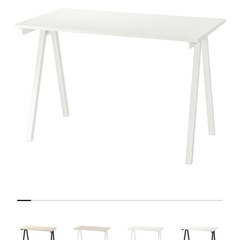 IKEA デスク　テーブルの画像
